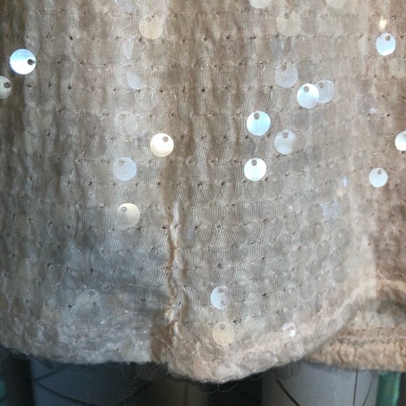 Jennifer Lopez Blush sequin tank top - Picture 5 of 5